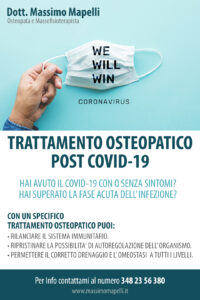Trattamento Osteopatico post covid-19
